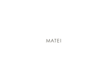 Tablet Screenshot of matei.com